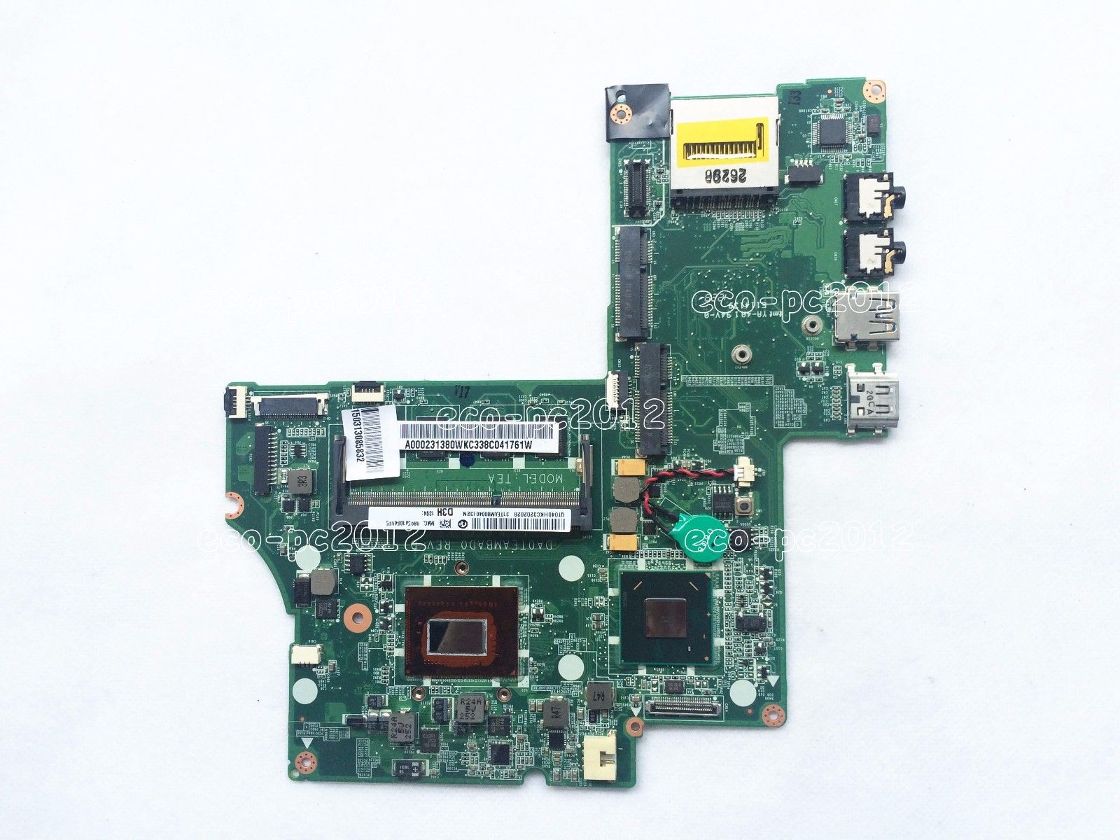 Toshiba Satellite U840W U845W Intel i5-3317U Motherboard A000231